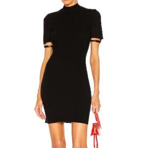 Black Jacquemus La Montagne 'La Robe Torre' Dress